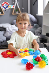 Мозайка За Най Малките Размер На Елемента 6 См 100 Части Може Да Се Реди До Безкрай Подходяща За Редене На Килим За 1 Год. 52Х31Х8 --- BebeMama