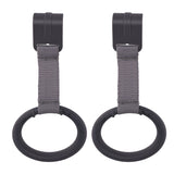 Халки За Сгъваема Кошара 2 Бр Cool Grey Pandas - Кошарки Next To Me - Lorelli Classic - BebeMama