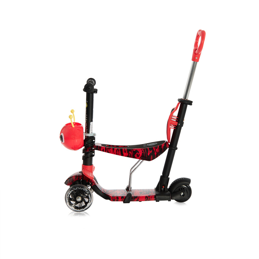 Тротинетка Smart Plus Червен Fire --- BebeMama