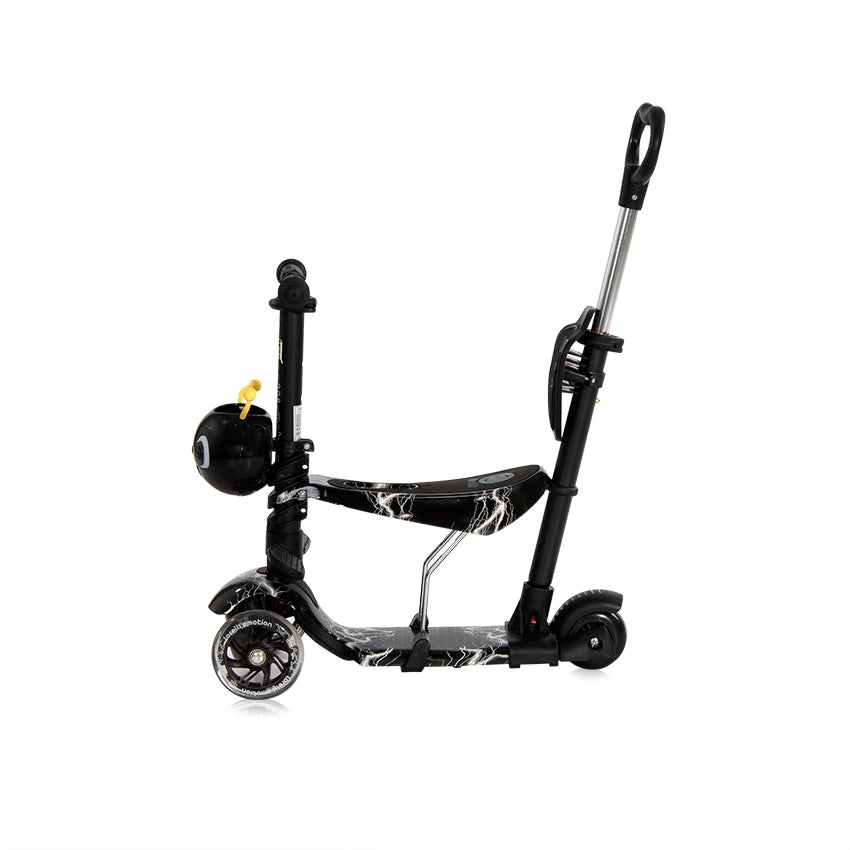 Тротинетка Smart Plus Черен Flash --- BebeMama