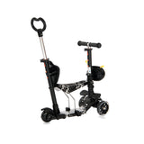 Тротинетка Smart Plus Черен Flash --- BebeMama