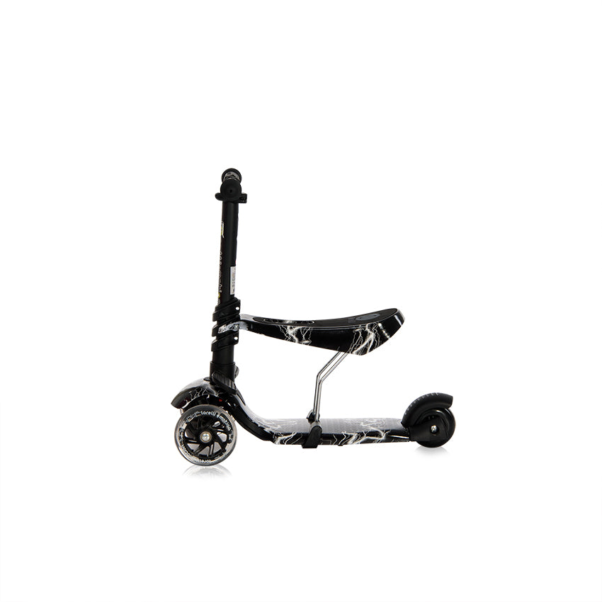 Тротинетка Smart Plus Черен Flash --- BebeMama