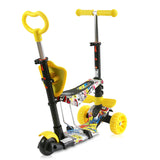 Тротинетка Draxter Plus Graffiti Smile --- BebeMama