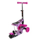 Тротинетка Draxter Plus Pink Galaxy --- BebeMama