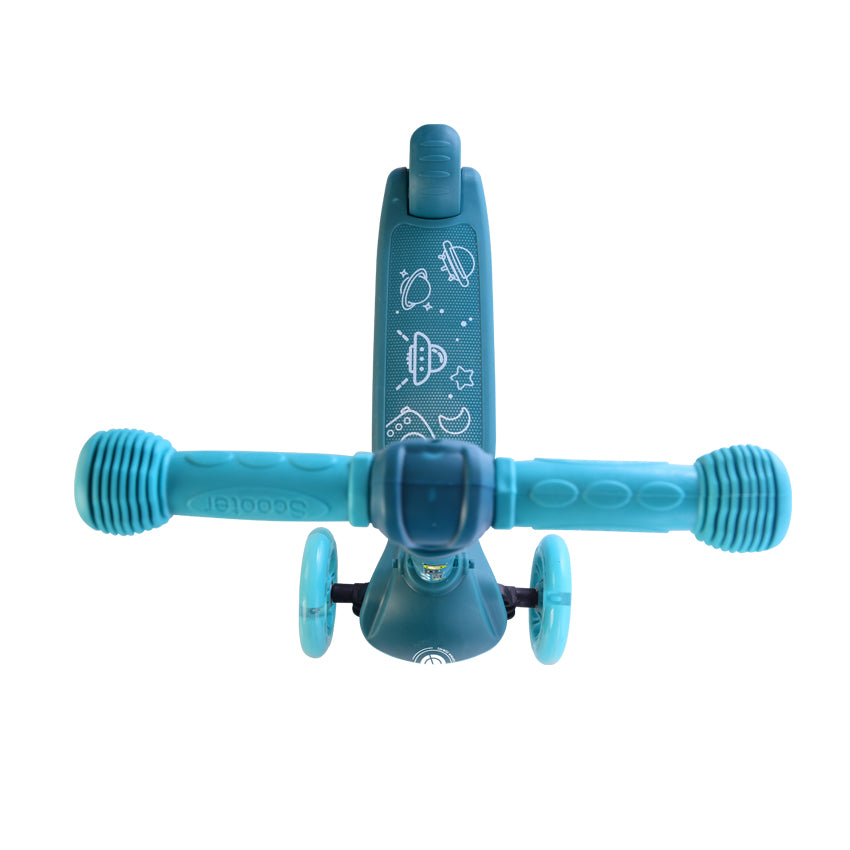 Тротинетка Tamtam Зелен Ufo --- BebeMama