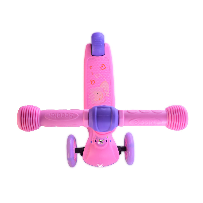 Тротинетка Tamtam Pink Lion --- BebeMama