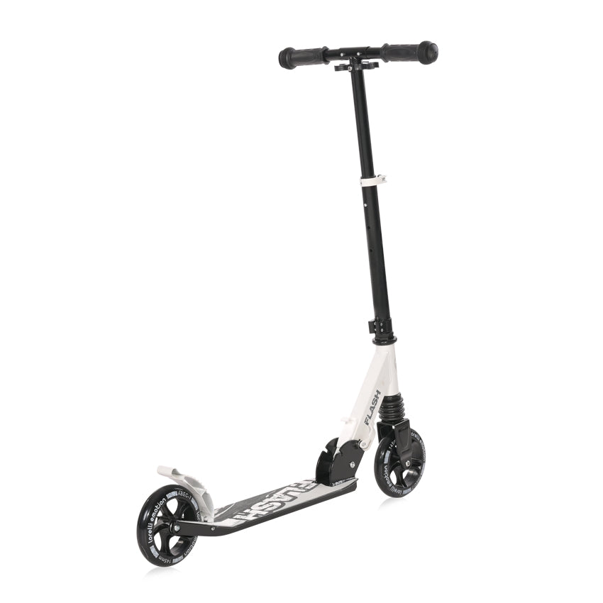 Тротинетка Flash Bright Бял --- BebeMama