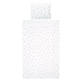 Сет Cosy 3 Части Ранфорс Влакче Сиво --- BebeMama