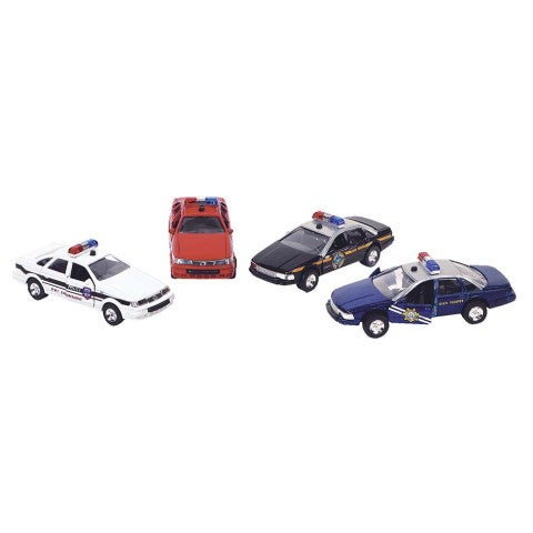 Полицейска Кола Звук И Светлина (12) - Коли, Камиони, Влакове И Самолети - Goki - BebeMama