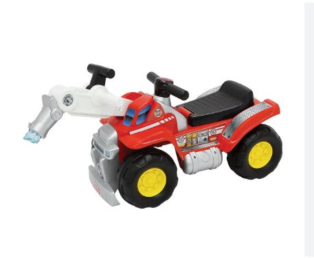 Фишер Прайс -Кола За Каране И Бутане - Пожарна - Коли И Кончета За Яздене - Jakks Pacific - BebeMama