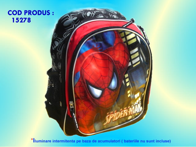 Раница Светеща Спайдермен - Детски Раници - Thesmileofyourbaby - BebeMama