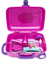 Куфар С Козметични Принадлежности С Подвижна Дръжка На Колела 35Х25Х15 --- BebeMama