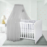 Балдахин Color Pom Pom480/160 Сив --- BebeMama