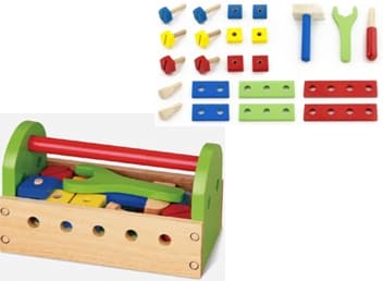 Комплект Дървени Инструменти N1 --- BebeMama