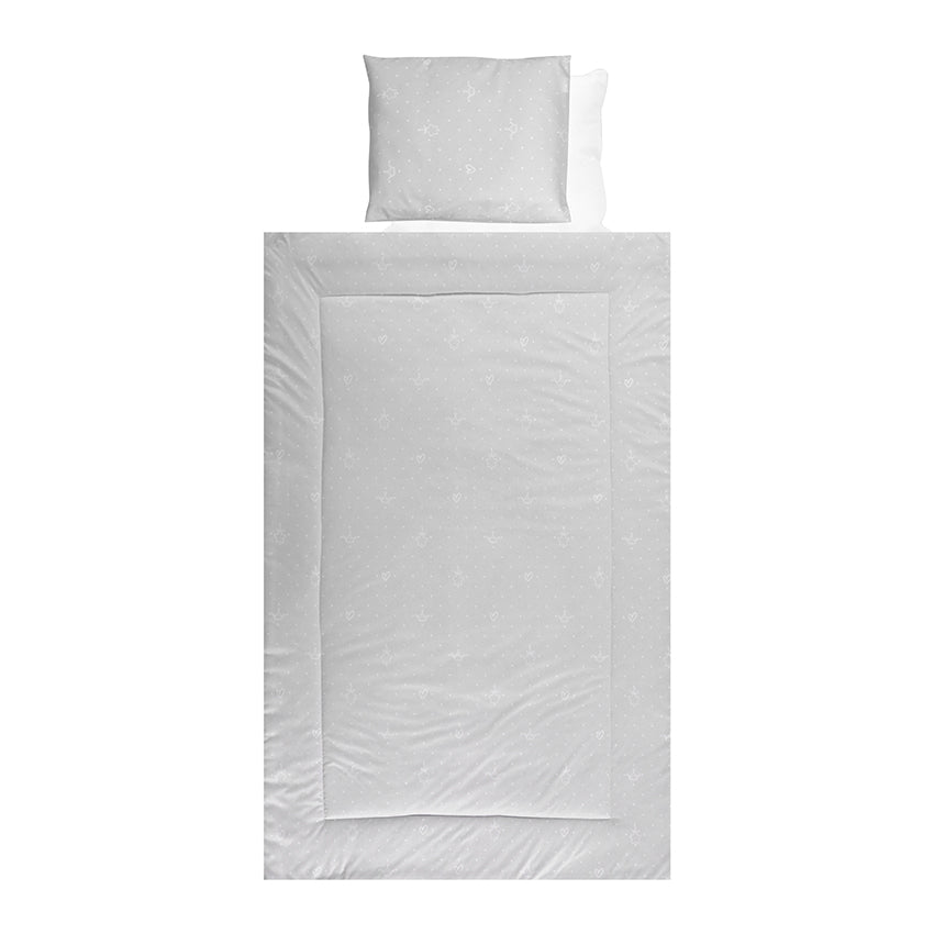 Сет 4 Части Ранфорс Мечо Сиво --- BebeMama