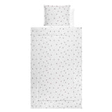 Сет 4 Части Ранфорс Влакче Сиво --- BebeMama