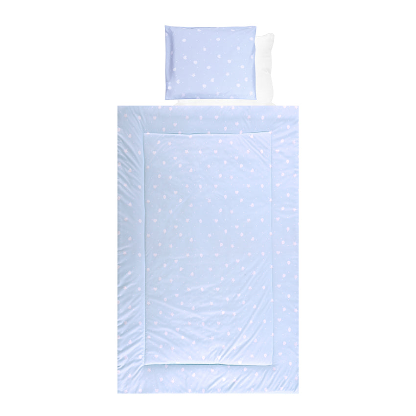 Сет 4 Части Ранфорс Влакче Синьо --- BebeMama