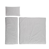 Сет За Дет Количка Ватиран Ранфорс Сиво Небе - Сетове За Колички - Lorelli Classic - BebeMama