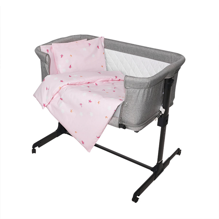 Сет Eva 5 Части Пеперуди Розово - Спални Комплекти - Lorelli Classic - BebeMama