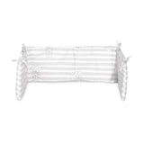 Обиколник Малък Ранфорс Сиво Райе --- BebeMama