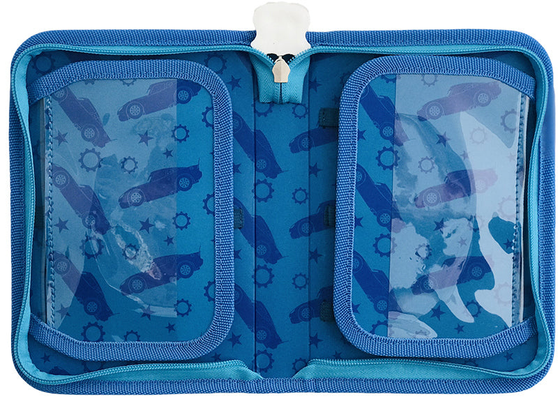 Несесер Колите 21 Х15 Х 4 С 1 Цип С 2 Отделения С 45 Места За Химикали И Моливи И 4 Места Да Линия Острилка И Гума --- BebeMama