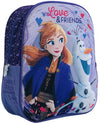 Раница 3Д Фроузен За Детска Градина Регулируеми Презрамки Със Страничен Джоб С 1 Голямо Отделение 32X29X12 - Детски Раници - Thesmileofyourbaby - BebeMama