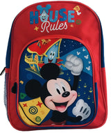 Раница Мики Маус 32Х25Х11 Регулируеми Презрамки Със Страничен Джоб С 1 Голямо Отделение И 1 Малко Отделение С Отваряне С Цип - Детски Раници - Thesmileofyourbaby - BebeMama