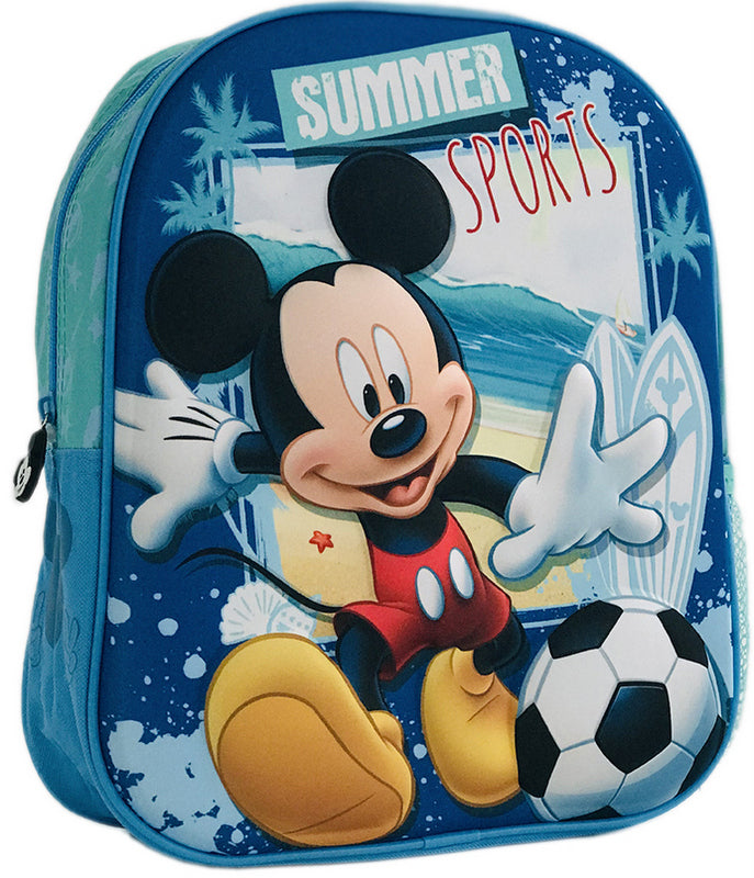 Раница 3Д Мики Маус За Детска Градина Регулируеми Презрамки Със Страничен Джоб С 1 Голямо Отделение 32X 29X12 - Детски Раници - Thesmileofyourbaby - BebeMama