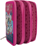 Несесер Мини Маус 21 Х15 Х 8 С 3 Ципа С 3 Отделения С Места За 43 Химикала И Молива 3 Места За Линия Острилка И Гума И Др. --- BebeMama