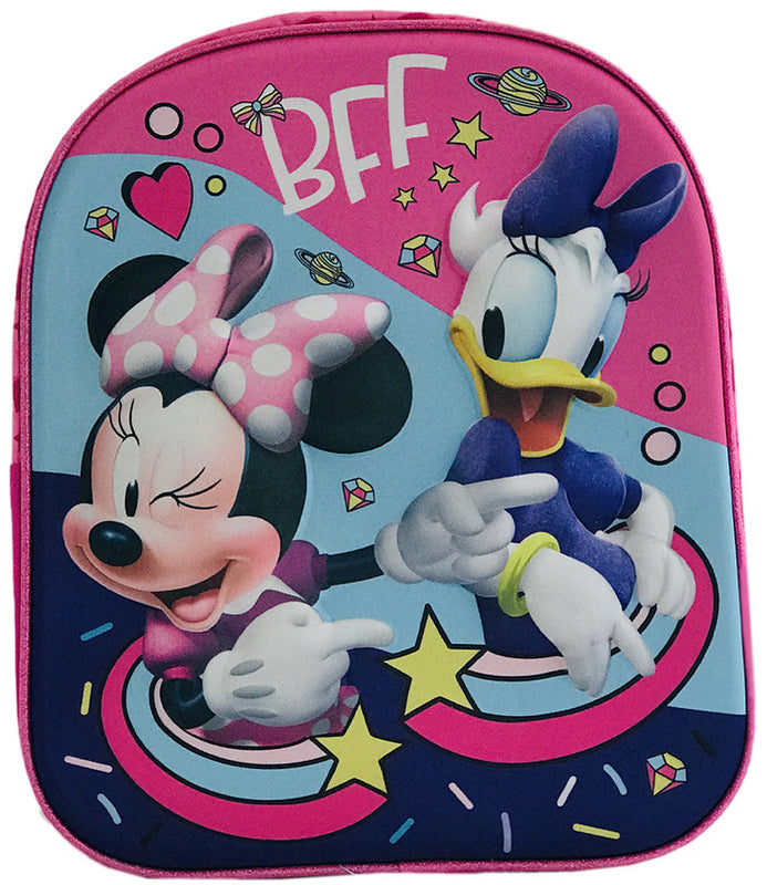 Раница 3Д Мини Маус За Детска Градина 32X29X12Регулируеми Презрамки С 2 Страничен Джоб С 1 Голямо Отделение С Цип - Детски Раници - Thesmileofyourbaby - BebeMama