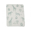 Детско Одеяло David Fussenegger - Panda 75 X100 См В Джунглата, Зелено - Одеяла - David Fussenegger - BebeMama