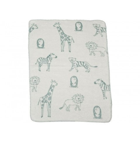 Детско Одеяло David Fussenegger - Panda 75 X100 См В Джунглата, Зелено - Одеяла - David Fussenegger - BebeMama