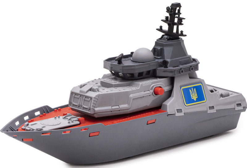 Корвет Боен Кортик С Изстрелване На Ракети И Включени 2 Мишени 36Х11Х18 - Играчки - Thesmileofyourbaby - BebeMama