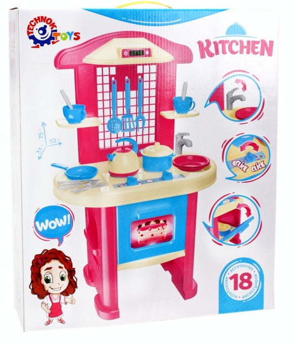 Моята Първа Кухня 76×48×30 - Кухни И Готварски Пособия - Thesmileofyourbaby - BebeMama