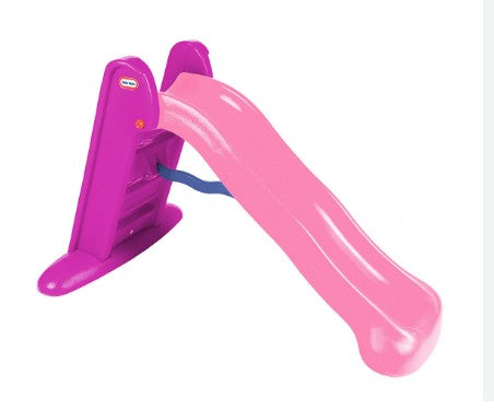 Голяма Сгъваема Пързалка Little Tikes, Розова - Пластмасови Kъщи И Пързалки - Little Tikes - BebeMama