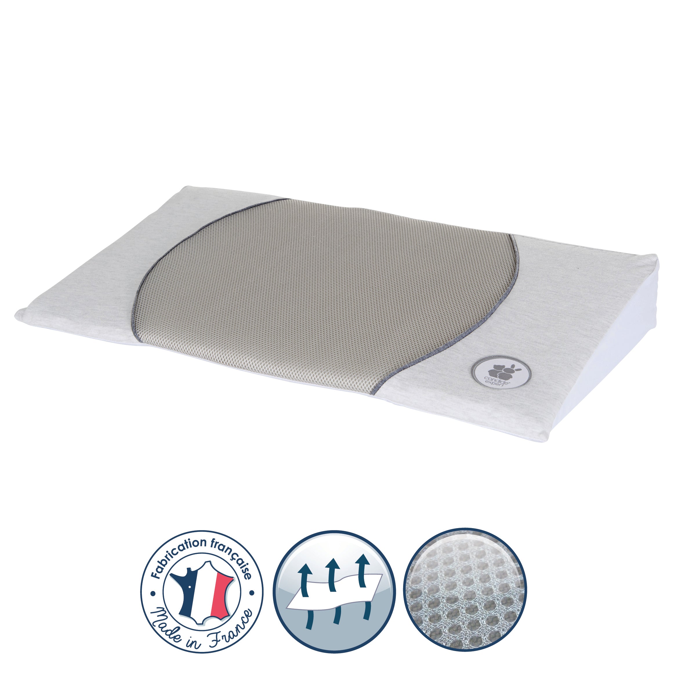 Антирефлуксна Възглавница Клин 15° Air+ 65X35См Candide - Възглавници - Candide - BebeMama