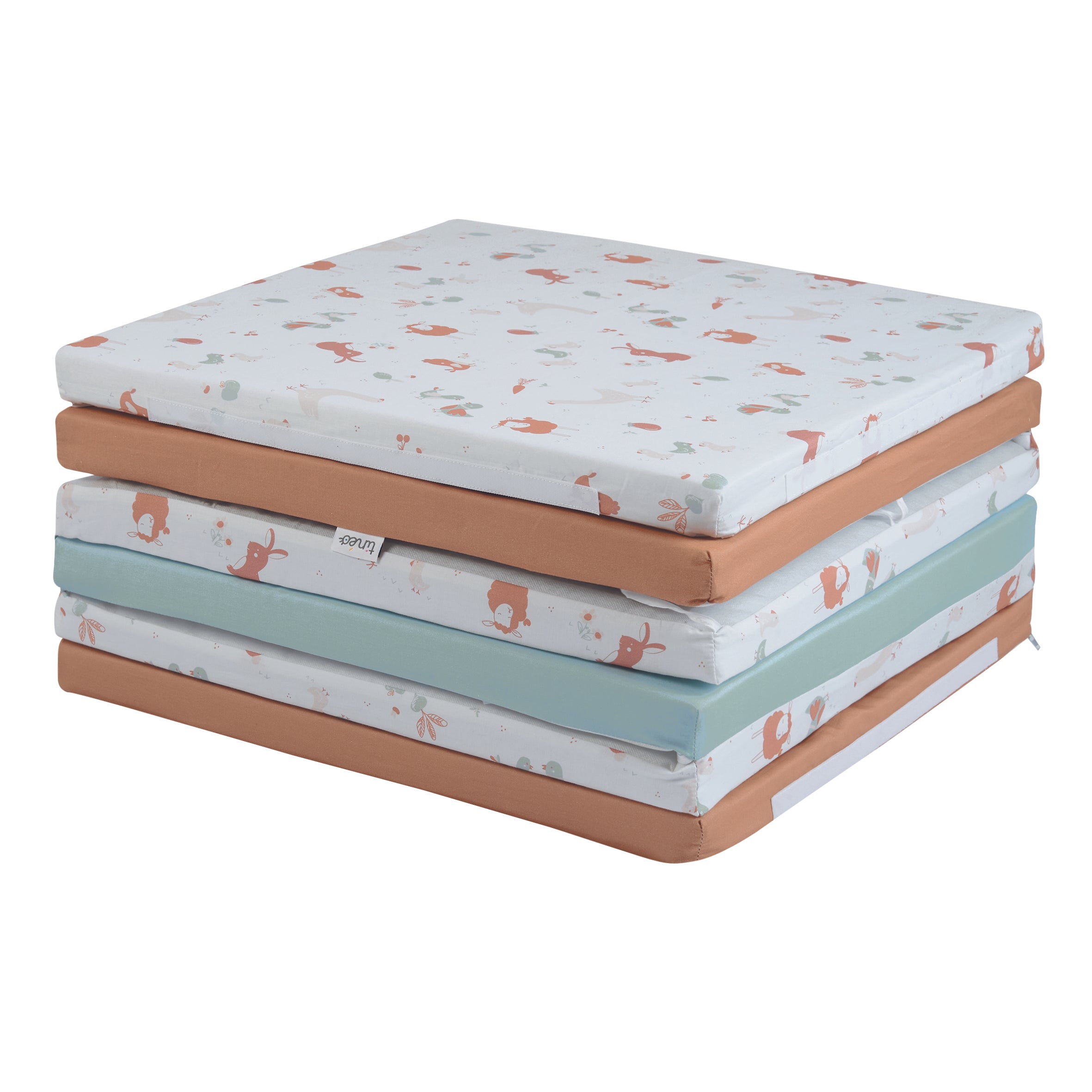 Интелигентна Постелка 5В1 Постелка За Игра Подвижен Матрак Барбарон Тунел И Къща Малък Фермер Tineo --- BebeMama