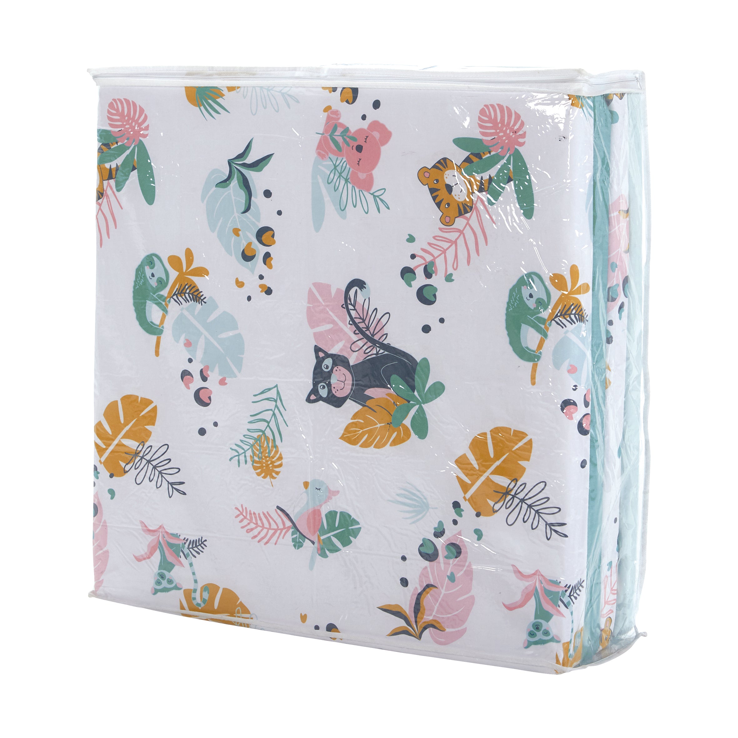 Интелигентна Постелка 3В1-Постелка За Игра Подвижен Матрак И Барбарон Jungle Tineo --- BebeMama