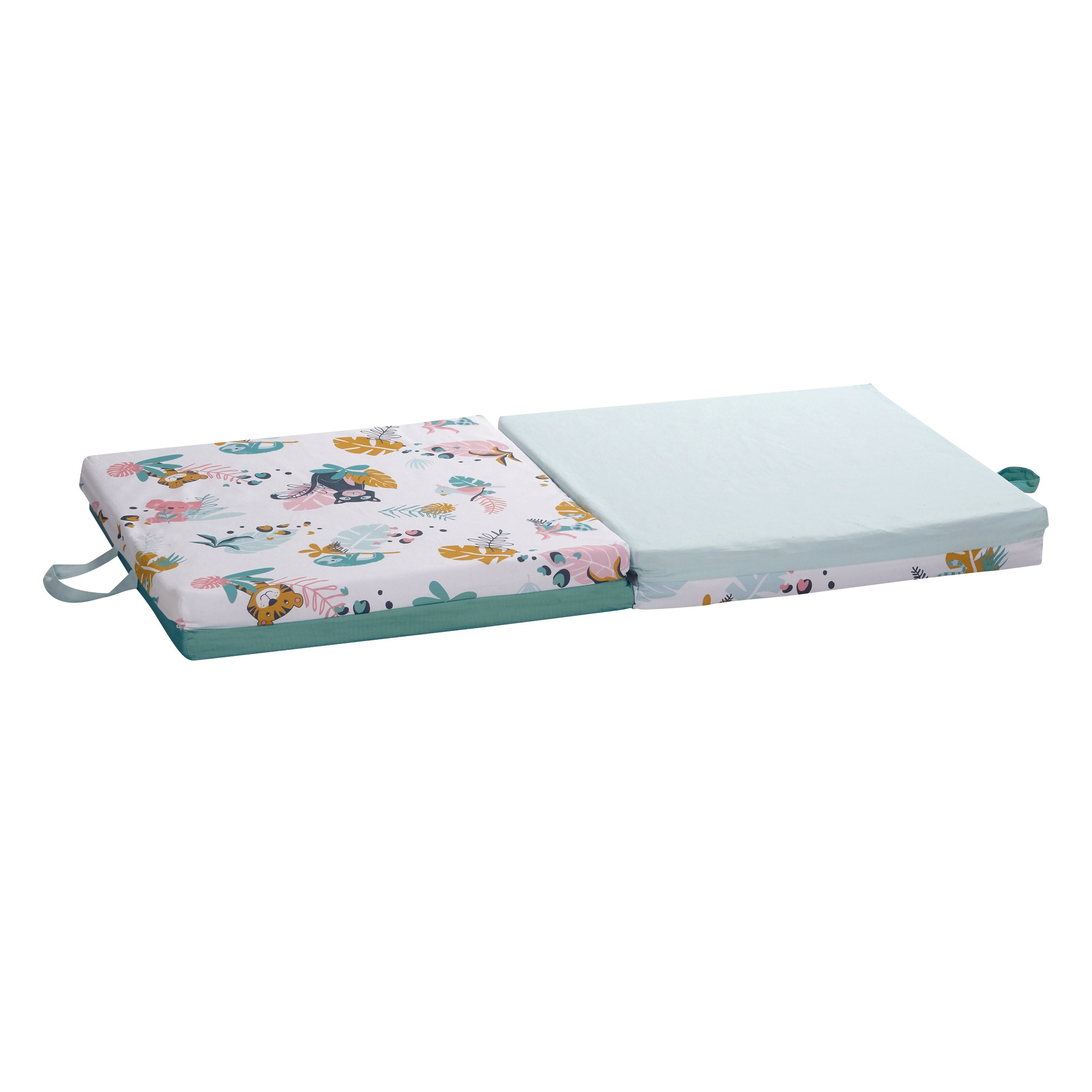 Интелигентна Постелка 3В1-Постелка За Игра Подвижен Матрак И Барбарон Jungle Tineo --- BebeMama