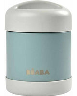 Термос За Храна От Неръждаема Стомана 300Мл Сив Капак - Евкалипт (Light Mist/Eucalyptus Зелен) - Термо Чанти И Кутии - Beaba - BebeMama