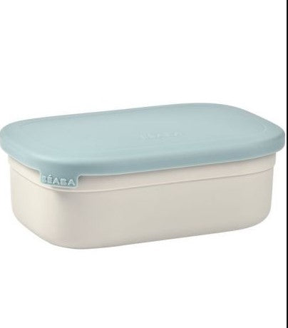 Кутия За Храна От Неръждаема Стомана Velvet Grey/Baltic Син - Контейнери За Храна - Beaba - BebeMama
