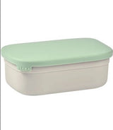 Кутия За Храна От Неръждаема Стомана Velvet Grey/Sage Зелен - Контейнери За Храна - Beaba - BebeMama