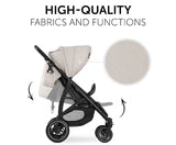 Лятна Бебешка Количка До 25Кг Hauck Rapid 4D Бежова --- BebeMama