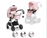 Комбинирана Бебешка Количка До 25 Кг. Hauck Vision X Set Black, Бежова Меланж - Комбинирани Колички - Hauck - BebeMama