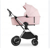 Комбинирана Бебешка Количка До 25 Кг. Hauck Vision X Set Silver, Розова - Комбинирани Колички - Hauck - BebeMama