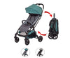 Сгъваема Бебешка Количка Mast M2 Fashion Зелен - Летни Колички - Minime - BebeMama