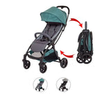 Сгъваема Бебешка Количка Mast M2 Fashion Зелен - Летни Колички - Minime - BebeMama