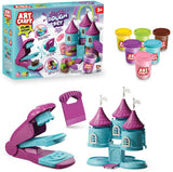 К-Т Направи Си Замъка На Феите С 6 Цвята Пластелин И 336 Гр.Преса За Тухли И Елементите На Къщата 37Х26Х8 - Умения И Творчество - TheSmileOfYourBaby - BebeMama