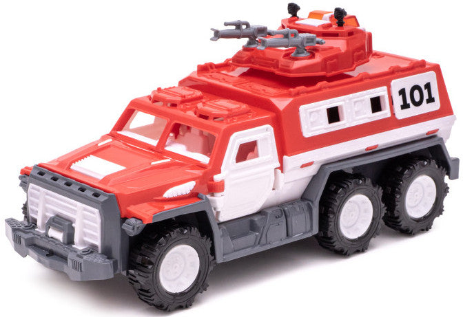 Бронетранспортьор Пожарникарски 29Х13Х14 - Играчки - TheSmileOfYourBaby - BebeMama