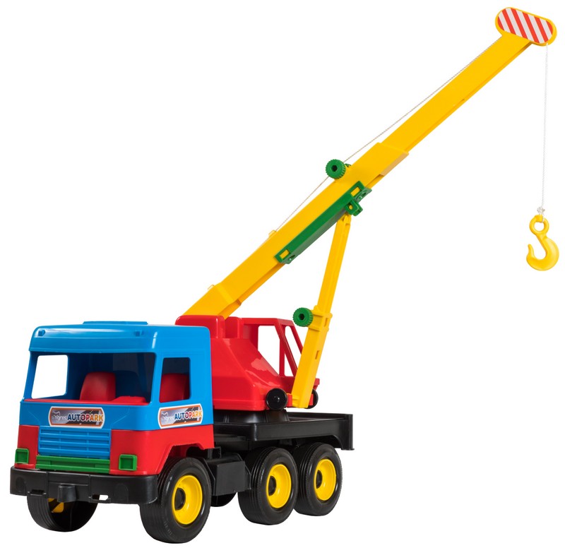 Камион Кран С Подвижна Стрела И Кука 38Х27Х18 --- BebeMama